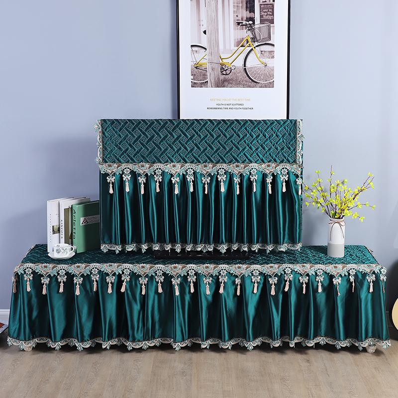 Hustý kryt na televizi Krásný a prachotěsný Nesnímejte kryt televize při zapnutí Minimalistický moderní prošívaný okrajový styl