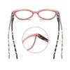 Katzenaugen Lesebrille Damen Persönlichkeit Große Fassung Federbügel Lesebrille Hohe Definition Lesebrille Damen