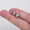 1 paio di finti piercing con potente magnete a clip per capezzoli, anelli con sfere, forti perline magnetiche sexy, gioielli per il corpo per coppia