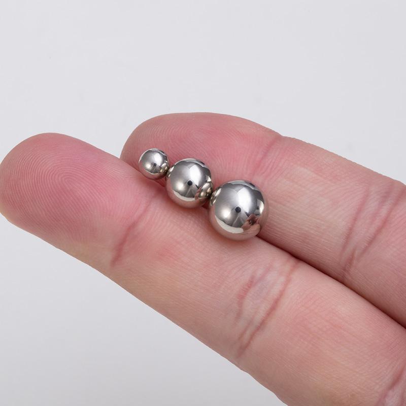 1 paio di finti piercing con potente magnete a clip per capezzoli, anelli con sfere, forti perline magnetiche sexy, gioielli per il corpo per coppia