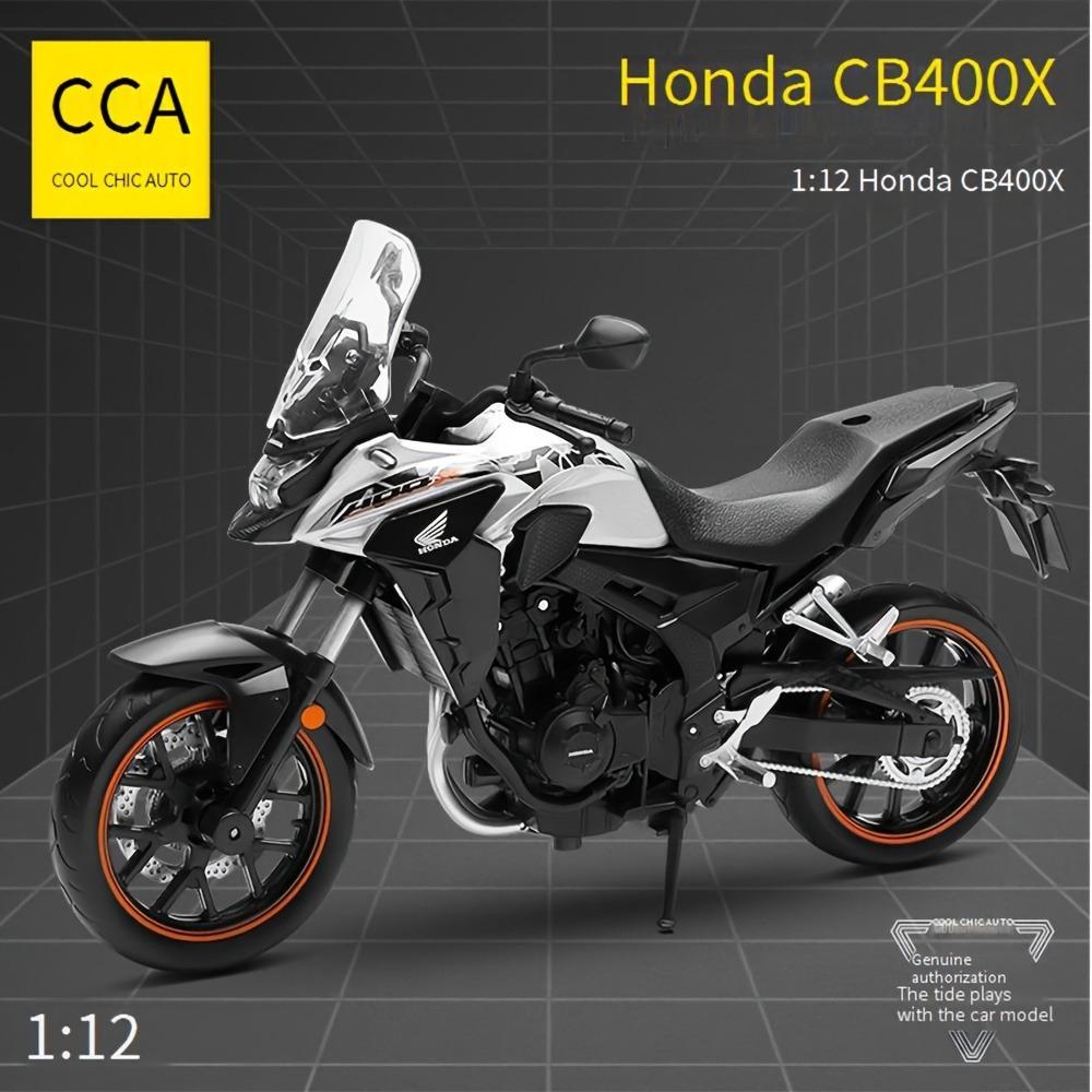 Simulation 1/12 Alloy for HONDA CB400X Motorcycle Model Youngster's Toy Car Ornament Pull-Back Car Model Boy Toy Birthday Gift