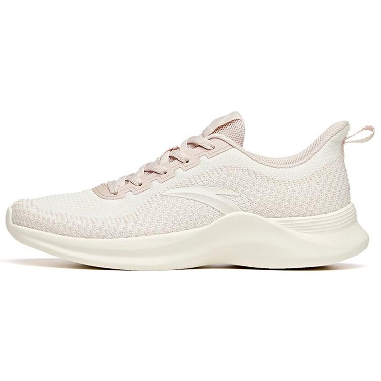 

new Anta Running Collection Anti-Slip Wear-Resistant Low-Top Running Shoes Women s Lotus Gray White 38.5