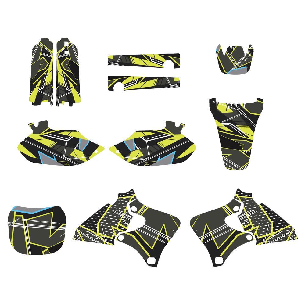 Yamaha YZ250F/400F/426F (1999-2002) Zestaw naklejek na cały pojazd