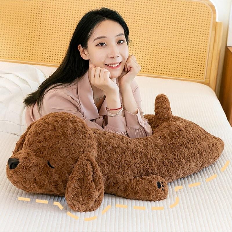 Adorable Ultra Soft Cute Dog Plush Toy With Sleepy Eyes Perfect For Children Gifts