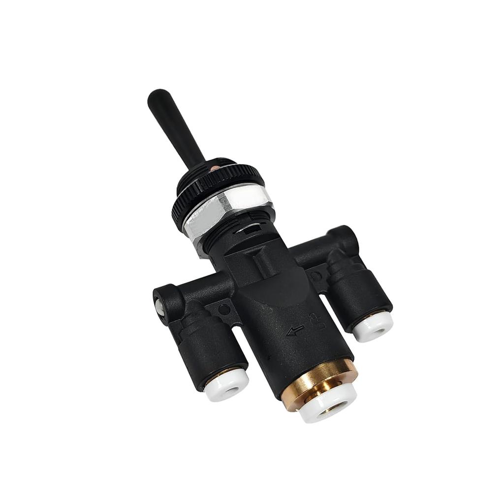 Air Window Toggle Valve Switch 1/4 Fits for Peterbilt 379 & Kenworth Trucks, Replacement 818-0007-000, 8180007000