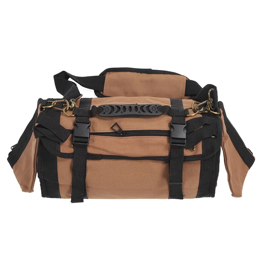 Small Tool Bag 7 Individual Pockets Comfortable Handheld Roll Up Tool Bag Organizer Tool Pouches