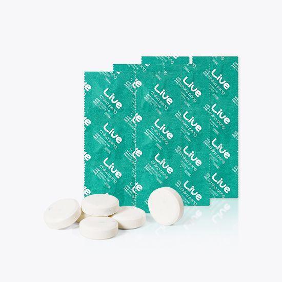 LIVE ORALS Solid Gargle Chikapong (18 pieces)