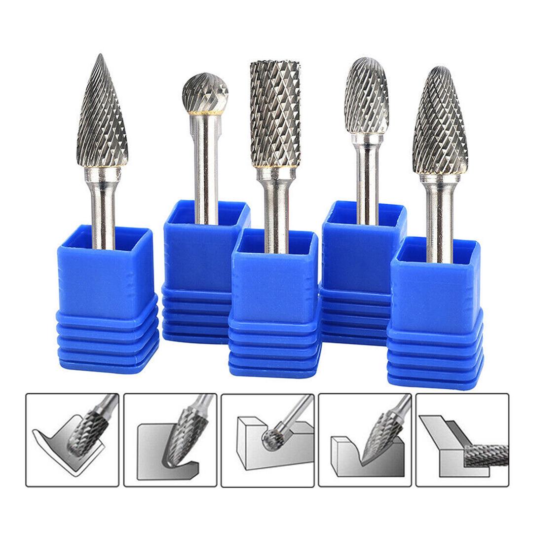 Fresa In Carburo Di Tungsteno Taglio 30 EDENTA 0130 023 140 Anello Giallo Incrociata Superfina Conica - Foto 2