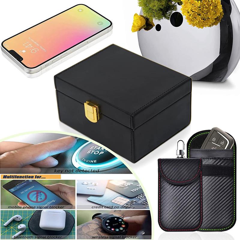RFID Faraday Box: Mobile Signal & Car Key Shielding Bag