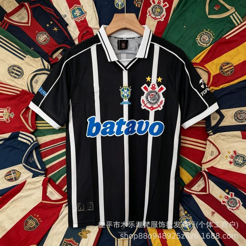Vintage Retro Football Shirts Classic Club Short Sleeve Soccer Jerseys Men