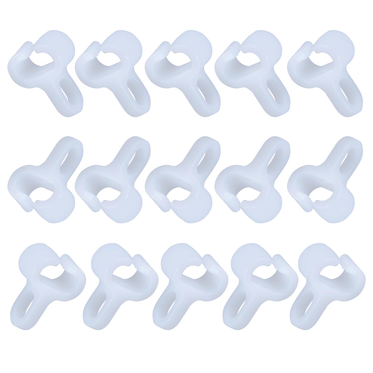 JET INOUE Curtain runner set for round curtain rails, 15 One Size