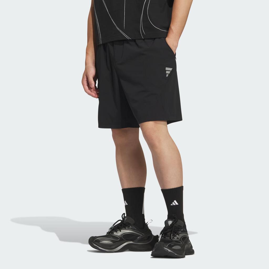 adidas Fos Ss25 Woven Loose Fashion Casual Shorts Men Shorts KC6072