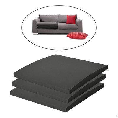 3 Pieces Couch Cushion Support for Sagging Seat Anti Slip Curved Sofa Insert Sponge