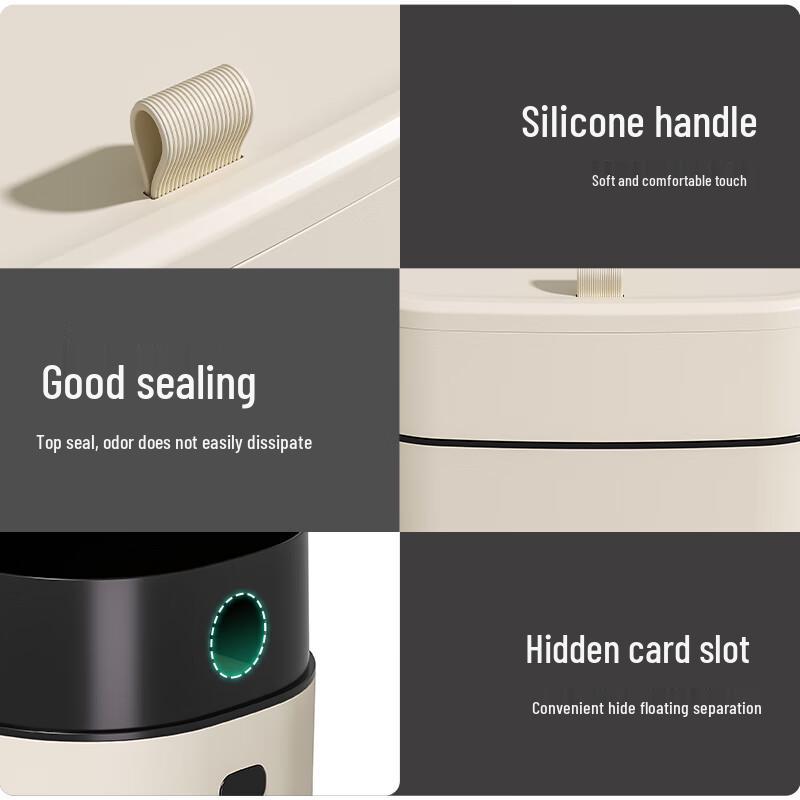 Wall-Mounted Kitchen Trash Can