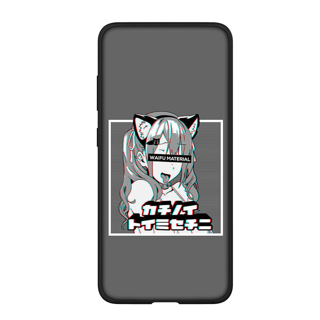 for iPhone 17 16 15 Xiaomi Poco F7 F8 X7 X6 C85 C75 C71 M8 Redmi Note 14 13 12 Pro Max 14C 13C 15C A3 A4 Case Ahegao Harajuku Anime Girl Waifu Cover