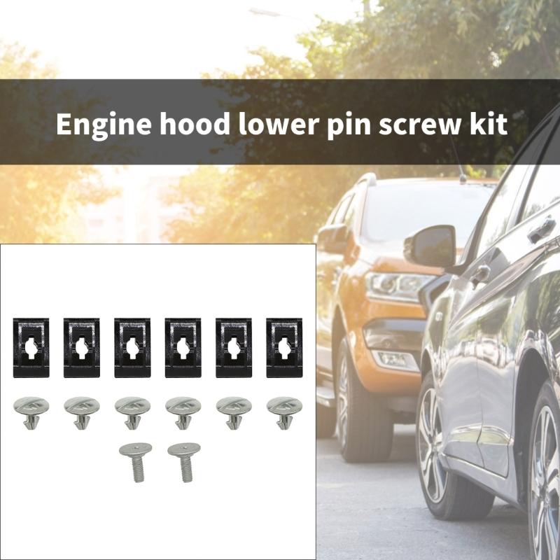 14Pcs Lower Engine Cover Pin Screws Engine Cover Fastener 90674TY2 A012017-2 Splash Shield Hardware Bolts