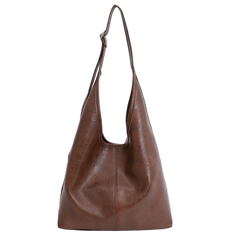 Bag Women's Large-capacity New Versatile Lazy High-end Single Shoulder Messenger Bag Commuter Tote Bag Tide