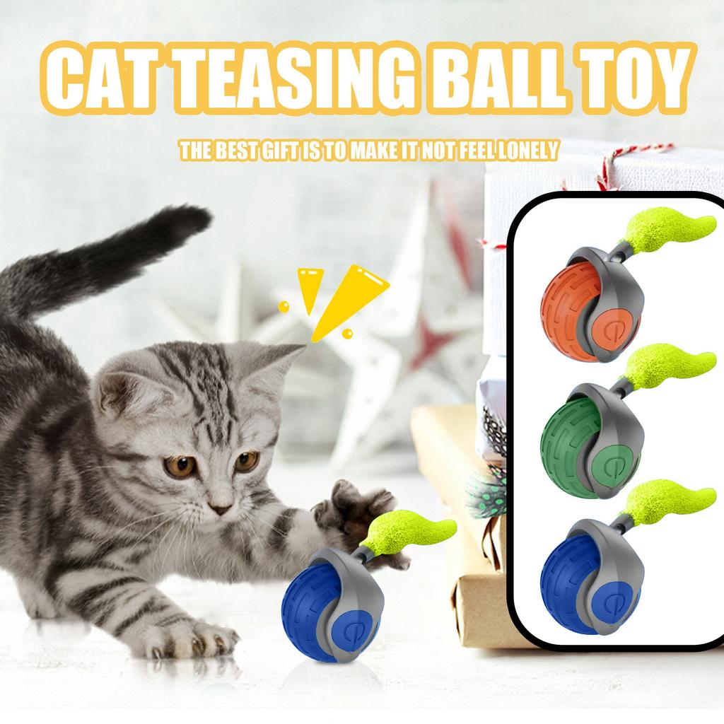 Cat And Dog Pet Toy Ball, Self-entertainment And Boredom-relieving Cat Ball, Chew-resistant Cat Chasings Toy Artifacts