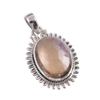Natural Ametrine Gemstone Handmade 925 Solid Sterling Silver Pendant 1.50" N1P93