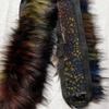 1M Big Fur Collar DIY Hat Brim Plush Strip New Fluffy Trim