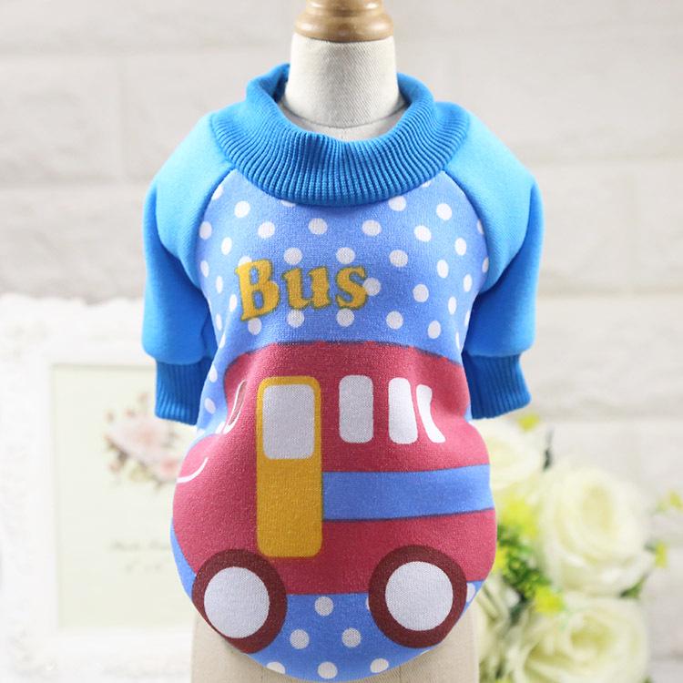Frühling und Herbst Cartoon Hundekleidung Mode Haustierkleidung Katzenkleidung Niedlicher Hundepullover Heimtierbedarf