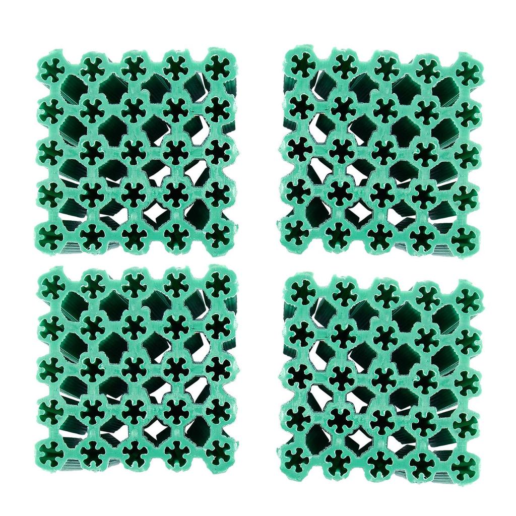 ABIY Mounting Screws Green 6 Mm Non-Slip Plastic Dowel 100 Pieces