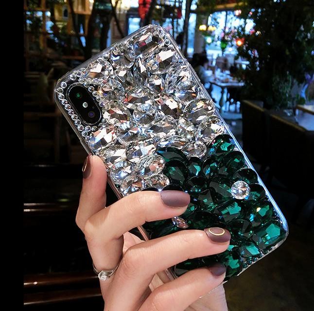 Full Diamond For Iphone16Pro Mobile Phone Case Rhinestone Xsmax Apple 17Promax Luxury 15/13/12