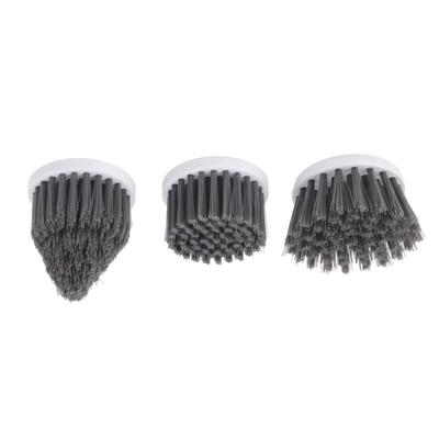 3PCS Electric   Scrubber Head Cordless Cleaning Scrubber Brush Head for Replacement