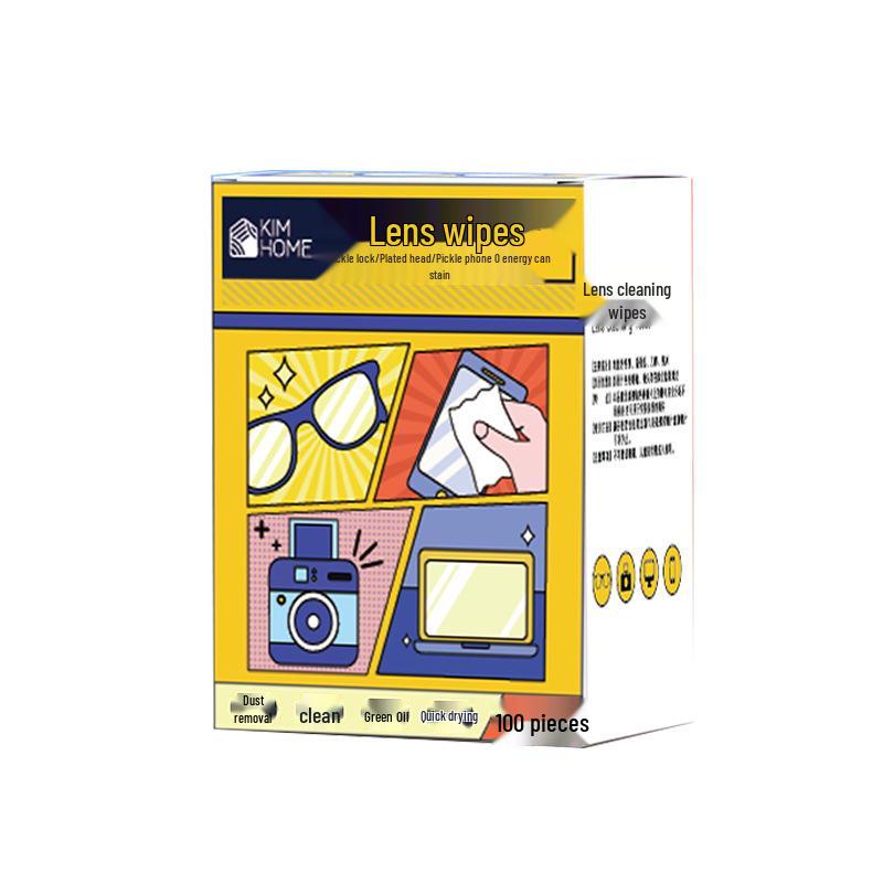 Quick-Drying Anti-Fog Eyeglass & Screen Cleaning Wipes