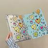 Graffiti Love Y Fold Sticker Tablet Protective Case for iPad 11 Inch Transparent iPad Pro 13 with Pen Slot