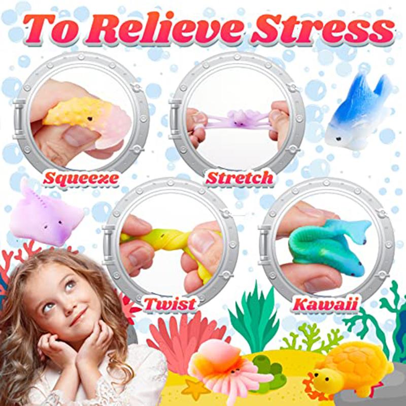 10/30/50 Stück Kawaii Mochi Squishy Spielzeug Langsam aufsteigend Stressabbau Spielzeug Mitgebsel Geburtstag Geschenke Party Mitgebsel für Kinder Packung