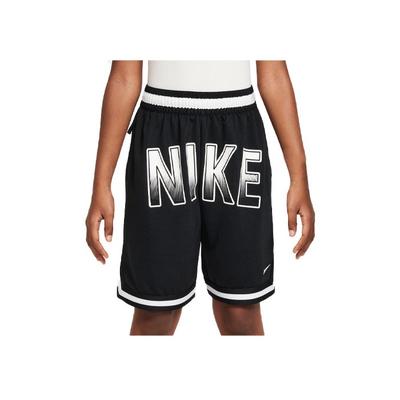 Dri-Fit Mid-Rise Fitted Elastic Straight Shorts Kids Bottoms Black FN8351-010