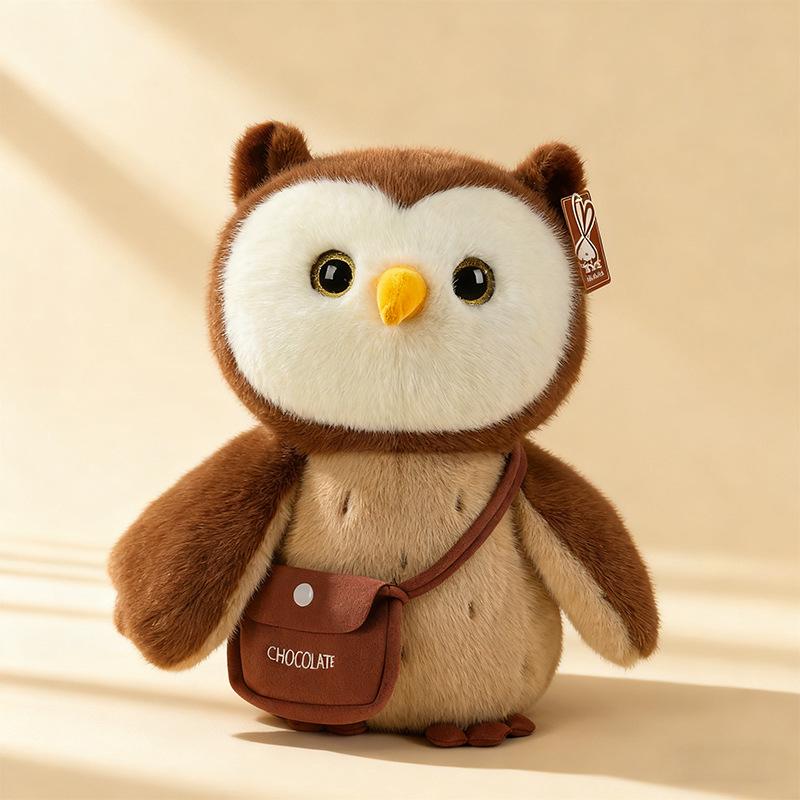 

Maillard Owl Plush Toy Cat Figure Doll - Gift for Children 23cm 0.18kg