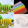 Mini Diy Wood Fence For Miniature Plant Decor And Landscape Crafts**