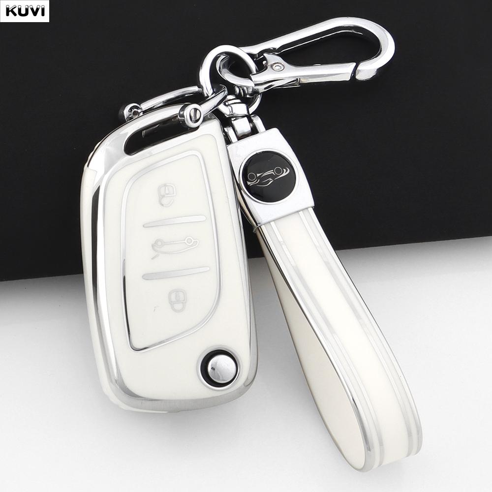 Tpu Car Folding Key Case Cover Shell Fob For Citroen C1 C2 C3 C4 C5 Xsara Pica For Peugeot 306 407 807 For Ds Ds3 Ds4 Ds5 Ds6