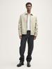 Demi-season Jacket Tom Tailor Denim Relaxed Fit Jacket Cotton Beige Abbey Stone (1045798_35723)