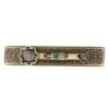 Antique retro style Incense Box Alloy material Aroma Censer Incense Censer  Sandalwood burning