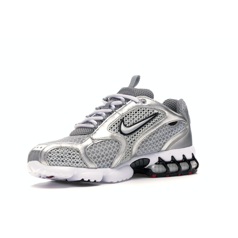 Nike Zoom Spiridon Caged 2 Metalická stříbrná Pánské tenisky Světle kouřově šedá CJ1288-001