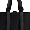New Balance Solid Color Simple Versatile Logo Print Fabric Tote Bag Shopping Bag Shoulder Bag Regular Couple Style Unisex tote bags Black LAB52413-BK