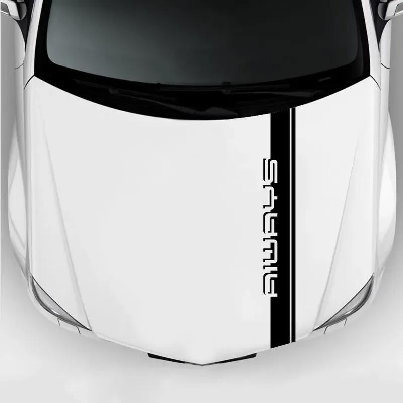 Car Hood Bonnet Cover Sticker For Aiways U5 PRO U6 U7 Motor Sport Vinyl Decor Decals Auto Tuning Accessories