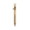 Portable Brass Ballpoint Pen 1.0mm Medium Point Bolt Action Smooth Writing Ideal Gift for Men Colleagues
