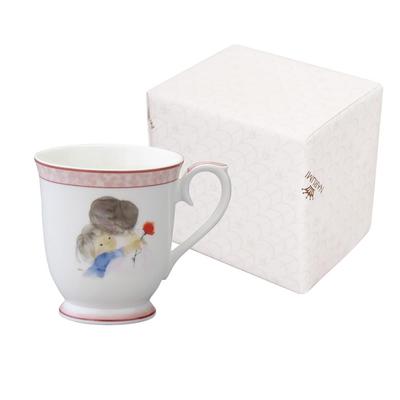 NARUMI Day Chihiro Pink Carnation Wedding Day Dishwasher Made In Gift Gift Wrapping Product Mother's Mug, Iwasaki, 290cc, Design, Cute, Gift, Mother's