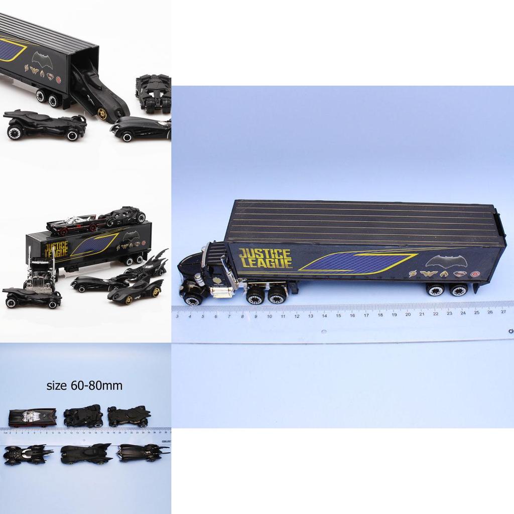 Prémiová kvalita 7 ks/šarže The Dark Knight Batman Autíčka Modelová Slitina Diecast PVC