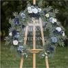 Artificial rose vines for Western-style wedding decorations, suitable for outdoor patios, holiday parties, and home décor.