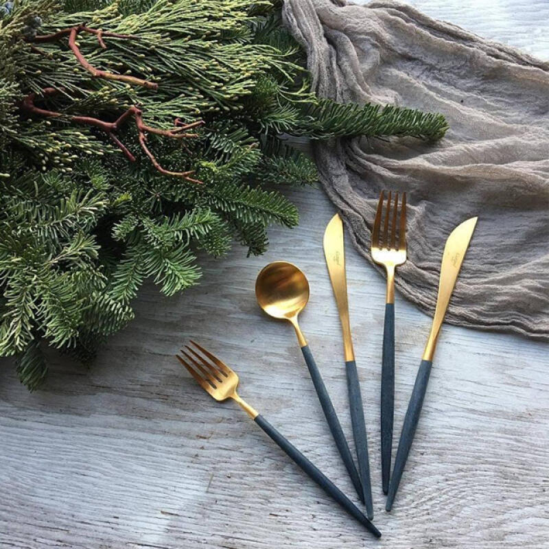 Orphan Blue Gold Dinner Spoon