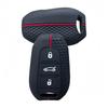 Silicone Car Key Case Cover Shell For Peugeot 2008 3008 4008 5008 308 408 508 Citroen C5 C4 C4L C6 C3-Xr Picasso Grand Ds3 Ds5