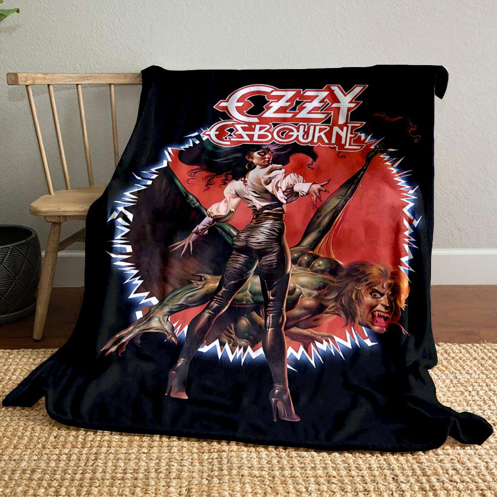 Dynamic Fantasy Artwork with Bold Typography and Intense Color Contrast. for All Seasons Blanket Lunch Break Throw Gift