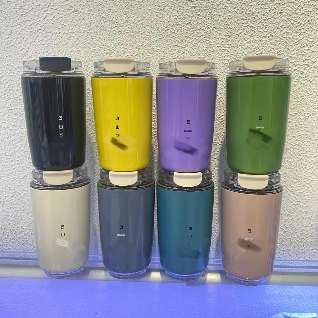 SEMg Stainless Steel Travel Mug - Insulated Food Grade Thermos Cup