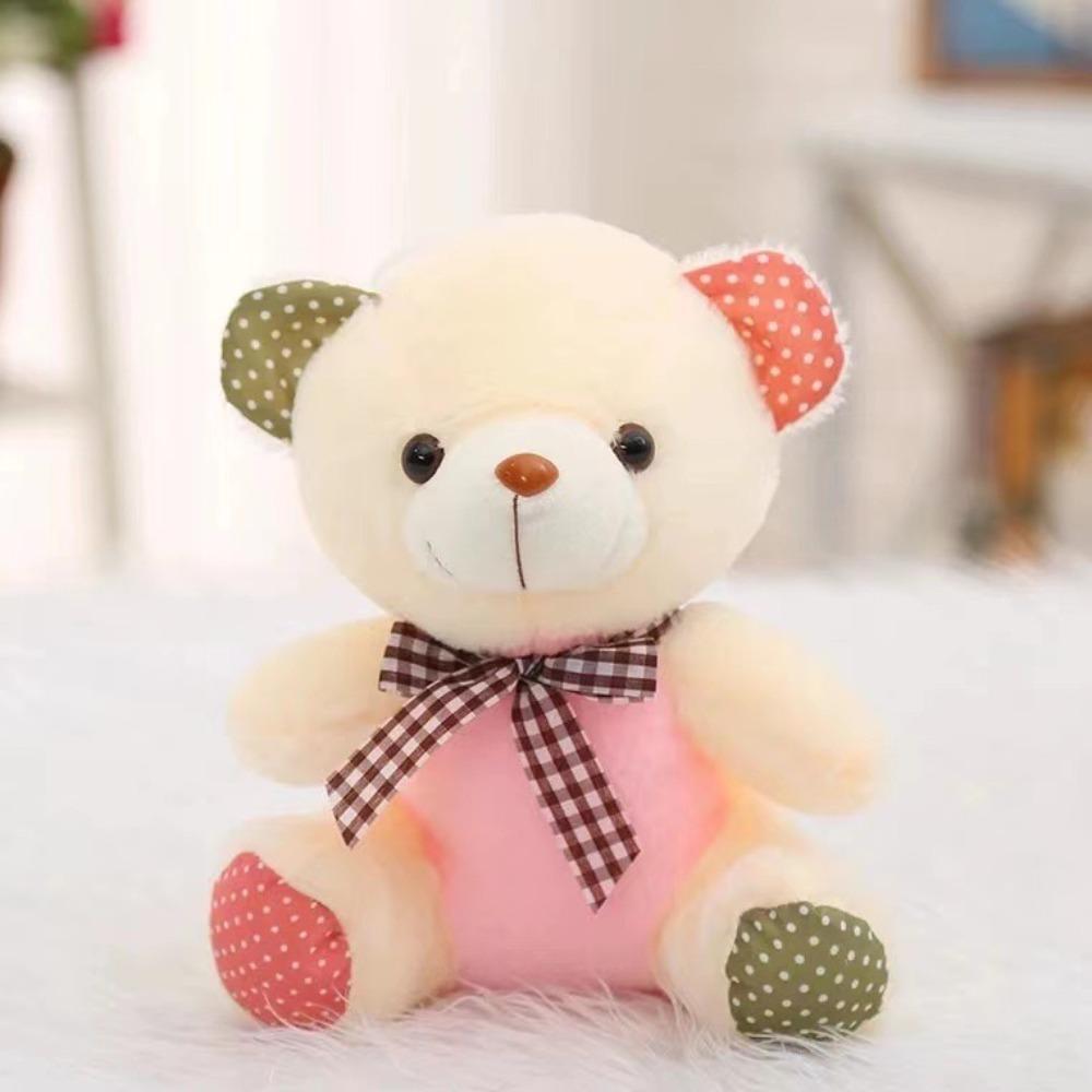 Rainbow Card Wow Yi Bear Teddy Bear Gift Wedding Throwing Catch Machine Doll Exquisite Doll