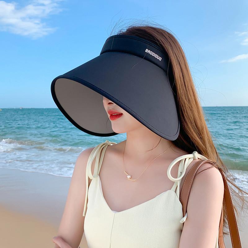 Summer Sun Hat With Upf50 Uv Protection Casual Large Brim For Women Outdoor Use